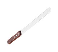 SOESFOUFU Couteau Acier Inoxydable et Bois Marron pour Toast