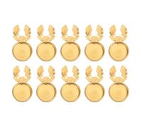 SOESFOUFU Couvre-Boutons de Chemise en Cuivre 15 Pièces pour Blouse et Chemise, Maintien Sécurisé sans Couture, pour Mariage et Relooking de Garde-Robe