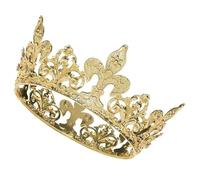 SOESFOUFU Dorée Pour Fête Et Mariage Couronne Élégante Pour Nouvelle Mariée Accessoire De Cérémonie Pour Anniversaire Et Événements Spéciaux