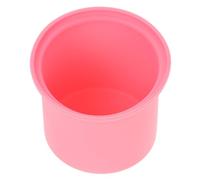 SOESFOUFU Doublure en Silicone pour Pot à Cire 200 Ml, Bol Antiadhésif Bord Relevé, Réutilisable pour Chauffe-Cire, Adaptée à L'Épilation Professionnelle Domicile