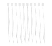 SOESFOUFU Enfile-Aiguilles Punch Needle 10 Pièces Acier Lot pour Couture et Broderie Aiguilles à Perler Outil Rapide pour Enfiler Fils Fins Adapté aux Loisirs Créatifs
