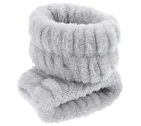 SOESFOUFU Ensemble 2 Pièces Bandeaux pour Laver le Visage en Flanelle Douce, Protège-poignet Léger et Rond, Accessoires Pratiques pour Cheveux et Soins du Visage