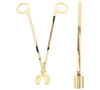 SOESFOUFU Ensemble de 1 Coupe-mèches et éteignoir à Bougies, Accessoires en Acier Inoxydable pour Bougies de Style champêtre, kit d'entretien des mèches pour la décoration intérieure