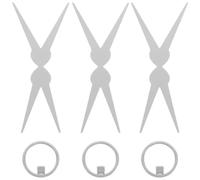 SOESFOUFU Ensemble de 3 outils magnétiques pour nail art, aimant double face œil de chat et plaque métallique pour la réalisation de nail art œil de chat en salon, accessoires de manucure pour