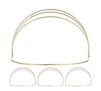 SOESFOUFU Ensemble de 4 supports de diadème à 4 niveaux en métal pour coiffure féminine - Support pour la création de couronnes (mariages, costumes chinois Hanfu)