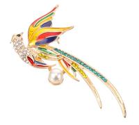SOESFOUFU Épingle Femme en Alliage Ornée de Cristaux, Épingle Décorative pour Robe de Mariée et Paquet à Dos, Style Glamour et Délicat pour Noël