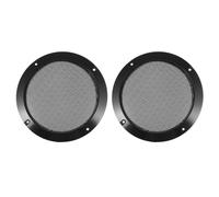 SOESFOUFU Filets de Protection et Décoration Lot de 2 6 Pouces pour Haut-Parleur en Plastique et Fer, Solide et Résistants pour Audio Voiture, pour Subwoofer