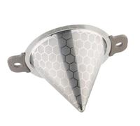 SOESFOUFU Filtre à Thé Simple Couche à Maille Fine Conique en Acier Inoxydable pour Préparation Amateurs Lors D'une Tea Party