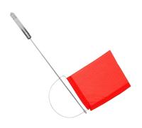SOESFOUFU Girouette Décoration Extérieure Bateau Rouge en Acier Inoxydable Drapeau de Direction du Vent Suspendu Pratique et Élégante pour Bateau et Yacht