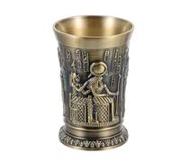 SOESFOUFU Gobelet à liqueur en alliage de zinc au design rétro pour décoration de bureau, facile à nettoyer, usage