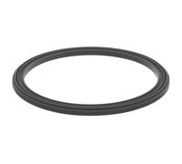 SOESFOUFU Joint d'étanchéité de rechange pour machine à glaces, joint pour couvercle de cuve compatible avec Ninja Creami NC500, silicone, noir, pour réparation de sorbetière