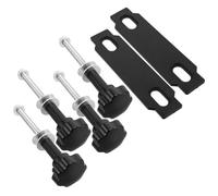 SOESFOUFU Kit de Broches de Récupération Fixation Sécurisée en Alliage D'aluminium Léger pour Support de Planche de Traction Galerie de Toit pour Équipement de Récupération