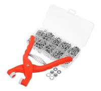 SOESFOUFU Kit de Couture Pratique Pince à Boutons-pression en Silicone et Acier, 1 Set Complet pour Artisanat DIY et Confection de Vêtements Fins