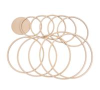 SOESFOUFU Kit d'Outils de Modélisation en Bois Rails Concentriques pour Poterie, Découpe Précise d'Argile, Ensemble pour Formage Géométrique et Sculpture sur Céramique