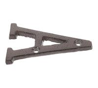 SOESFOUFU Lettre en Fonte Massive pour Maison Extérieure Lettres en Métal Vintage Épaisses Style Européen Rétro Décoratives et Signalisation Murale