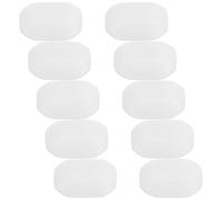 SOESFOUFU Lot de 10 agitateurs magnétiques en PTFE - Agitateurs magnétiques 3 x 5 mm pour mélanges en laboratoire - Tiges d'agitation résistantes aux hautes températures et à rotation fluide