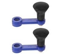 SOESFOUFU Lot de 2 Accessoires de motoculteur Rotatif à manivelle pour Tracteur agricole : système de Levage fiable et poignée pour cultivateur Manuel, idéal pour Les équipements agricoles et de