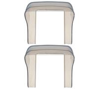 SOESFOUFU Lot de 2 cache-prises extérieures : Protection pour chargeur type 86 - Boîtier de prise mural étanche en plastique pour bornes de recharge