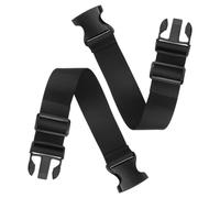 SOESFOUFU Lot de 2 Sangles de Bagages Réglables en Nylon avec Boucle Pratique, Faciles à Utiliser, pour Fixer Valises et Paquets Lors Voyages