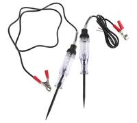 SOESFOUFU Lot de 2 Stylos Testeurs Électriques pour Voiture avec Fil à Ressort Flexible Tension 6v-24v Testeur de Fusibles Automobile et Outil de Diagnostic Automobile Compact et Polyvalent