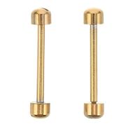SOESFOUFU Lot de 2 tiges de vis de 16 mm pour Bracelet de Montre - Accessoires de réparation pour vis de Bracelet - Maillons de Barrette en Acier Inoxydable