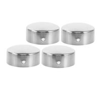 SOESFOUFU Lot De 4 Embouts De Rampe en Acier Inoxydable pour Escaliers Intérieurs