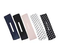 SOESFOUFU Lot de 5 Accessoires pour Cheveux en Tissu Léger, Outil Facile à Utiliser pour Créer un Chignon Élégant, pour Femmes et Occasions Quotidiennes