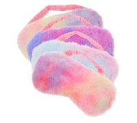 SOESFOUFU Masque De Sommeil Pour Les Yeux En Peluche Pour Dormir Masque Pour Les Yeux Réutilisable Contour Et Relaxation