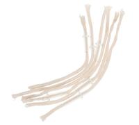 SOESFOUFU Mèches de Lampe à Pétrole pour Lampes à Huile Remplacement Facile 6pcs en Coton avec Joint en Verre Installation Simple, pour Éclairage de Patio et Camping