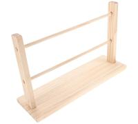 SOESFOUFU Organisateur de Rubans Design Multilayer Stable en Bois Massif Support de Rangement Vertical pour Ateliers Créatifs et Commerces