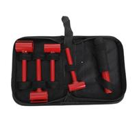 SOESFOUFU Outil de réglage de charnières de porte (1 jeu) pour applications résidentielles et commerciales e réglage d'écartement de charnière 14/19/23/25 mm avec pochette en toile