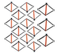 SOESFOUFU Outils de Réparation Clips de Réparation Lot de 30 Solution DIY pour Boîtes de 68,5 à 78,5cm pour Boîtes Électriques en Acier pour Interrupteurs Muraux