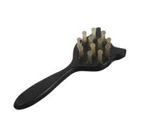 SOESFOUFU Paddle Detangling Comb Cat Shape Handmade Scalp Massager Static Hairbrush Portable Travel Hair And Body Massage Brush For Women