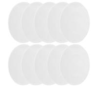 SOESFOUFU Papier Absorbant pour Huile Alimentaire Blanc, 30 Feuilles en Papier Jetable à Forme Croix, Pour Cuisine et Barbecue, Filtre à Résidus d’Huile