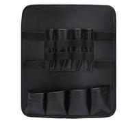 SOESFOUFU Paquet à Gilet Portable pour Outils de Coiffure en Tissu Oxford Noir, Design Multifonctionnel avec Accès Pratique, pour Coiffeurs Professionnels