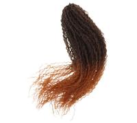 SOESFOUFU Perruque Tresse Africaine Des Extensions De Cheveux Fil Haute Température Brun