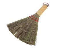 SOESFOUFU Petit Balai à Main Paille De Maïs Naturel Balayette Compacte Pour Ménage Intérieur Nettoyage Sols Tables Et Canapés Léger Et Balai Artisanal Écologique