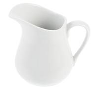 SOESFOUFU Pichet Céramique Blanc 450ml pour Maison et Dîner, Pot à Crème Ménager Élégant, Tasse à Lait Céramique Résistante et Facile à Utiliser