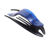 SOESFOUFU Pince à Cheveux Plates Françaises Grandes Pour Cheveux Fins Et Épais Grosse Taille Bleu Noble Maintien Ferme Coiffure Femme Fille Usage Quotidien