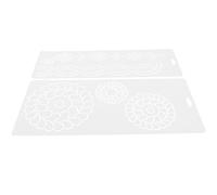 SOESFOUFU Planche À Tracer Et Gabarits De Courtepointe 2 Pièces En Plastique Blanc Pour Projets De Couture Et Broderie Destinés Aux Amateurs Et Professionnels