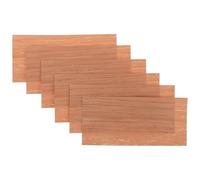 SOESFOUFU Planches de Cèdre Espagnol Bois Naturel 6pcs Facile D'entretien pour Humidificateur de Cigares Compatibles Cave à Cigares et Boîtes de Rangement