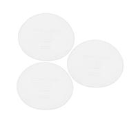SOESFOUFU Plateaux En Silicone Pour Moules De Masques D'algues Lot De 3 Taille Standard Pour Usage Professionnel Et Domestique Femmes Blanc Réutilisables