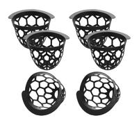 SOESFOUFU Poches de Table de Billard en TPE 6pcs, Filet Solide Design Unique, Accessoires pour Attraper et Retenir Billes, pour Tables de Billard