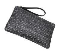 SOESFOUFU Pochette de Change en Polyester Noir pour Filles et Femmes, Léger et Réutilisable, Style Minimaliste pour Voyages et Activités en Plein Air