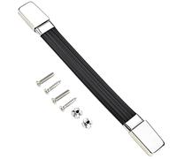 SOESFOUFU Poignée de Sangle D'amplificateur Argentée en PVC pour Cabinet | Remplace une Poignée Saillante, Prise Confortable et Légère, Gain de Place, Accessoire de Poignée Fourni