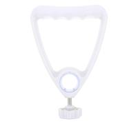 SOESFOUFU Poignée pour perfusion intraveineuse compatible avec potence de 25/30 mm de diamètre extérieur, fixation universelle blanche pour pied à perfusion, pièce de rechange pour potence