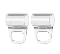 SOESFOUFU Poignée pour Store Enrouleur Transparent 2 Pièces Support Fixation sans Percage Accessoire Fenêtre Installation Rapide et Stable