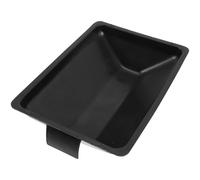 SOESFOUFU Pot Commode pour Fauteuil Roulant en Plastique Robuste Noir, Chaise Percée de Chevet Couvercle, Toilette Portable pour Adultes en Situation de Handicap