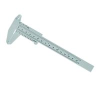 SOESFOUFU Règle à Sourcils en Plastique et Métal de 150 Mm pour Mesure Précise de L'espacement des Sourcils, Outil Simple D'utilisation pour Tatouages et Broderie