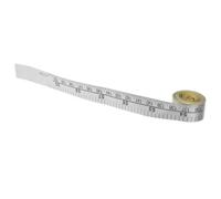 SOESFOUFU Règle Autocollante, Règle Adhésive de Mesure, 1,5m, Alliage D'aluminium, Ruban Adhésif Flexible et Amovible, pour Murs et Tableaux de Croissance, Couture et Bureau
